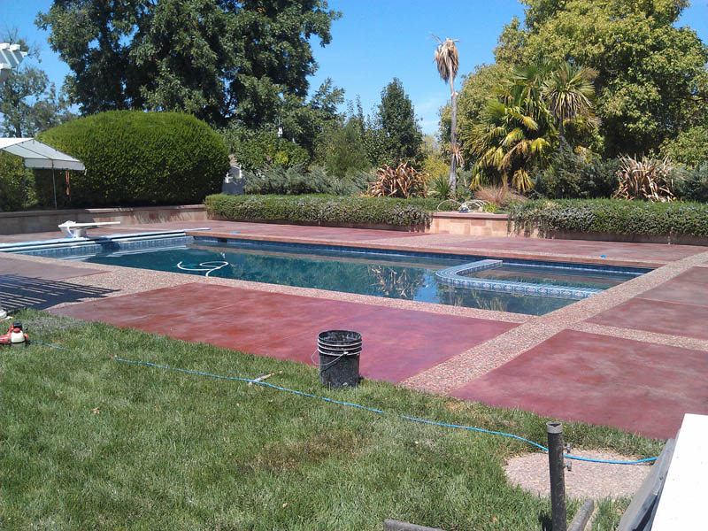 Pristine-Concrete-Paso-Robles-CA-Stained-concrete-reseal-after